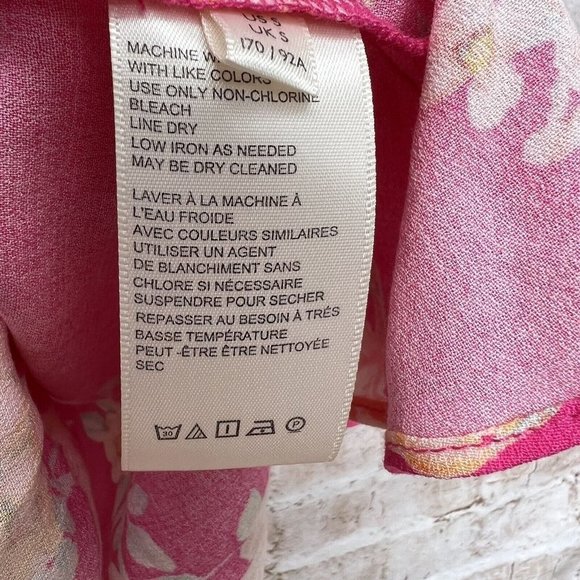 Free People Tate Bubblegum Pink Floral Mini Dress Lollipop Combo Size S Fun - Picture 4 of 6